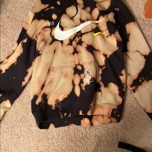 Tye-Dye Nike Sportswear Hoodie.